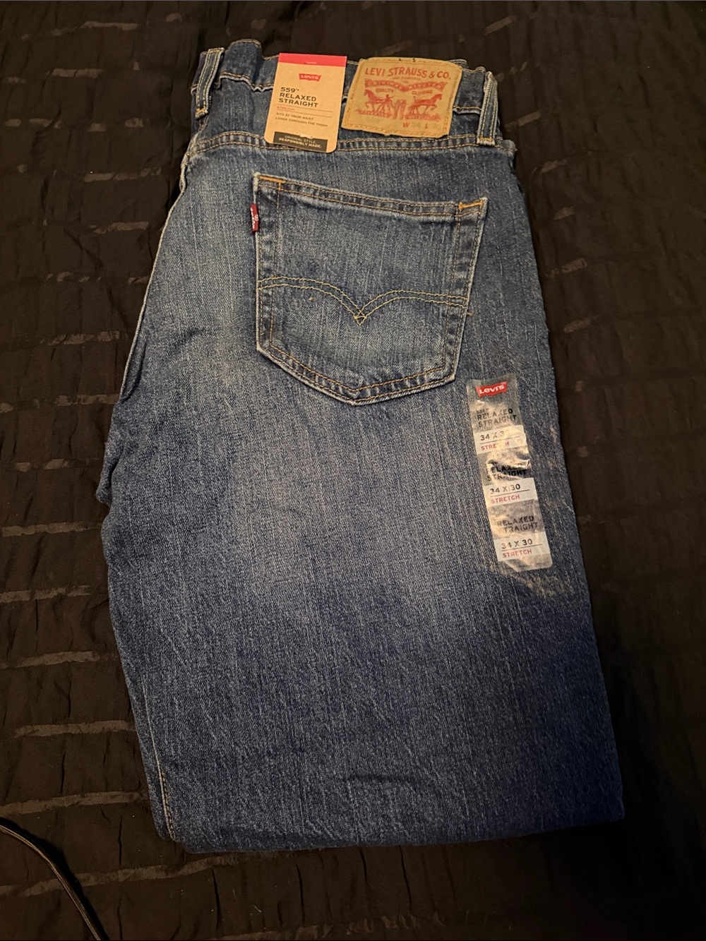 Levi's Men's relaxed straight 34x30